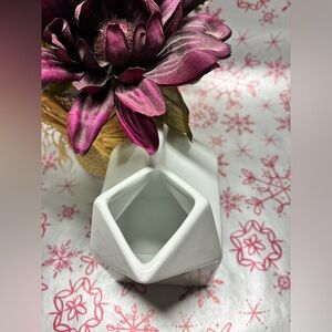 White Milk Carton Porcelain Creamer Farmhouse Country